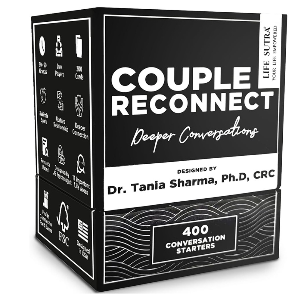 Life Sutra“Couples Reconnect: Deeper Conversations” 400 Piece Date Night Game